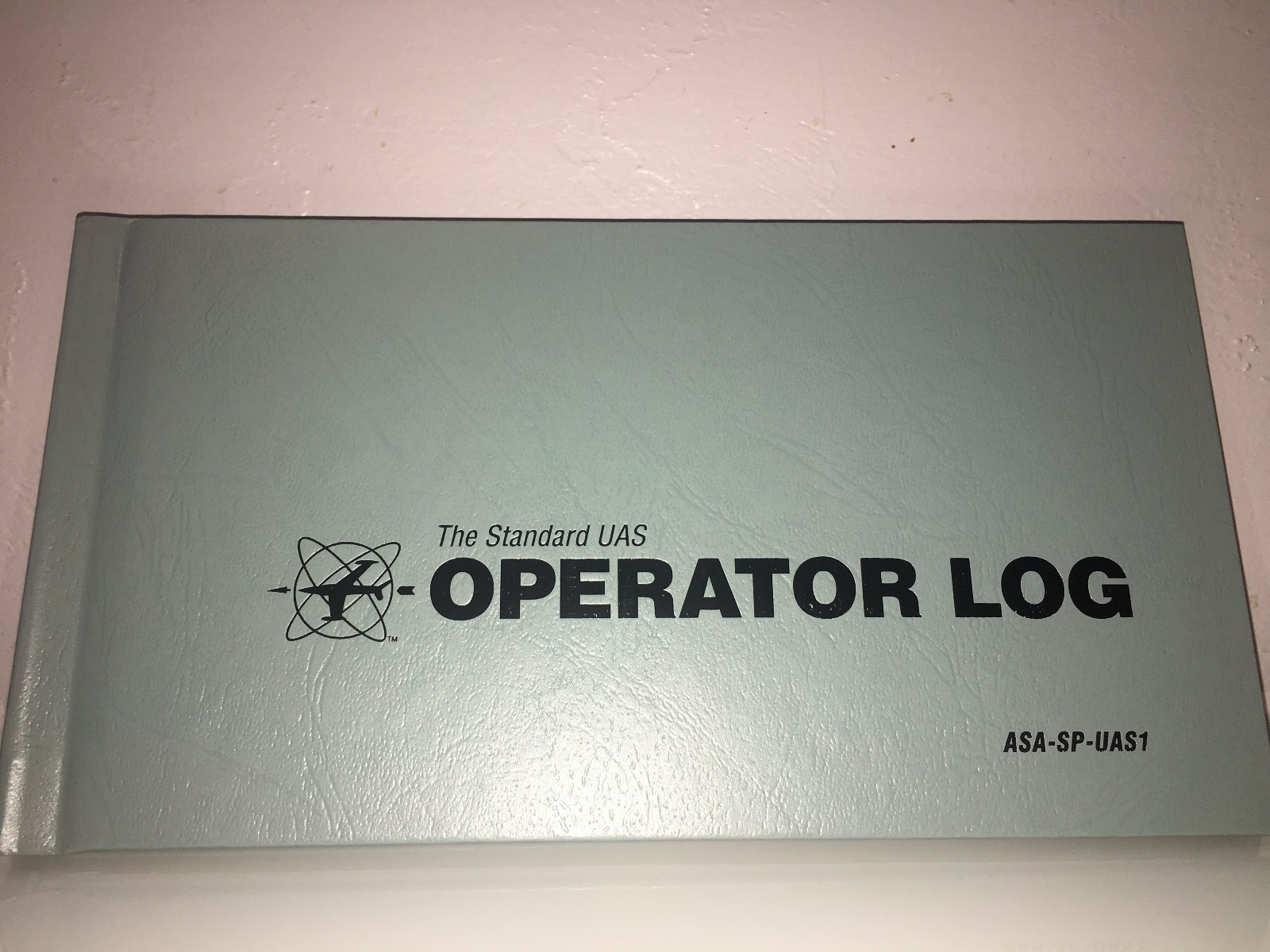 ASA STANDARD UAS OPERATOR LOG BOOK Gray p/n ASA-SP-UAS1