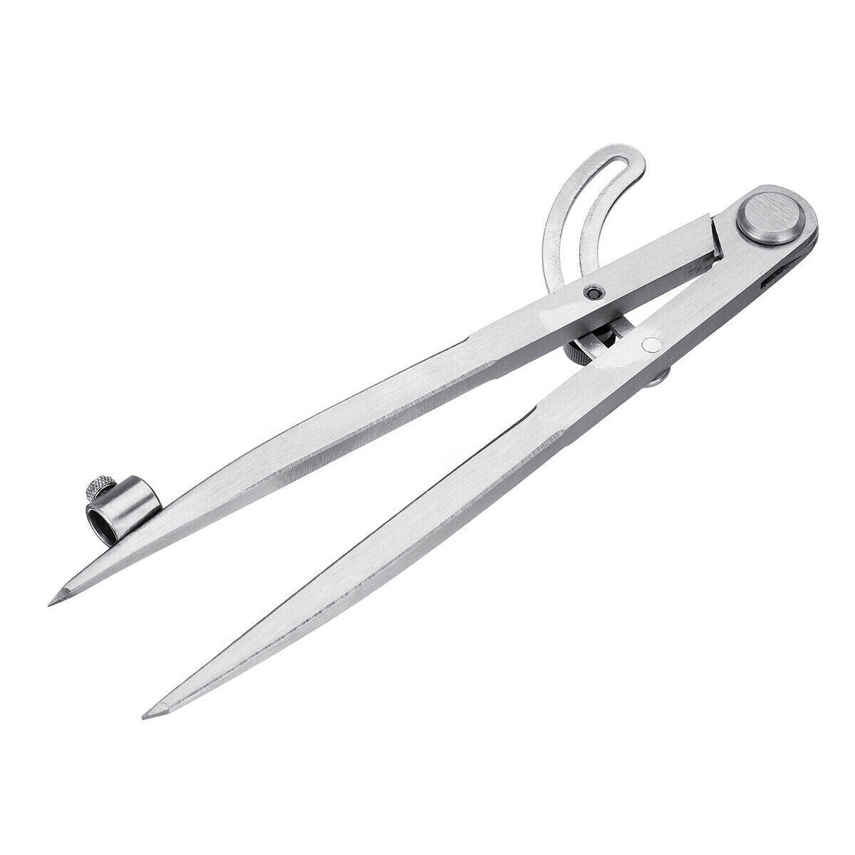 12" Wing Compass Circle Caliper Divider with Brass Holder For Pencil or Scribe
