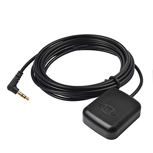 Car Dash Cam GPS Antenna 3.5mm Plug - Waterproof Hidden Adhesive Mount for