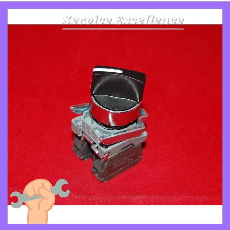 NEW 1X 22mm Select switch 3 Position Fits XB4 BD53 Selector Switch 2NO Momentary
