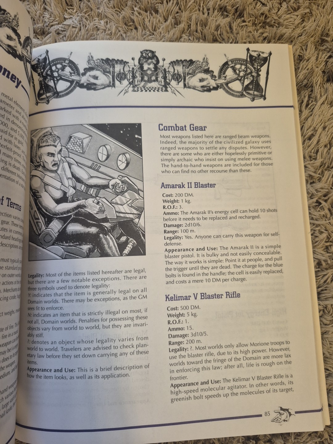 Amazing Engine RPG The Galactos Barrier TSR Roleplaying Sci-Fi