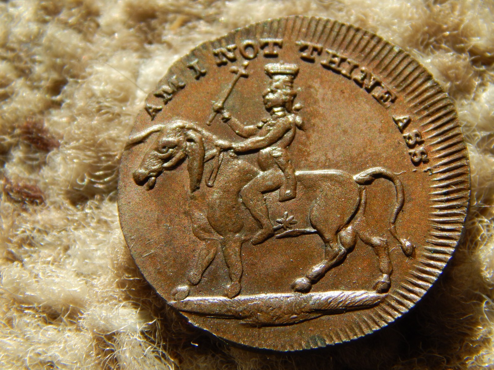 Middlesex Spence D&H 1085 Token Uncirculated CHOICE with Huge Error