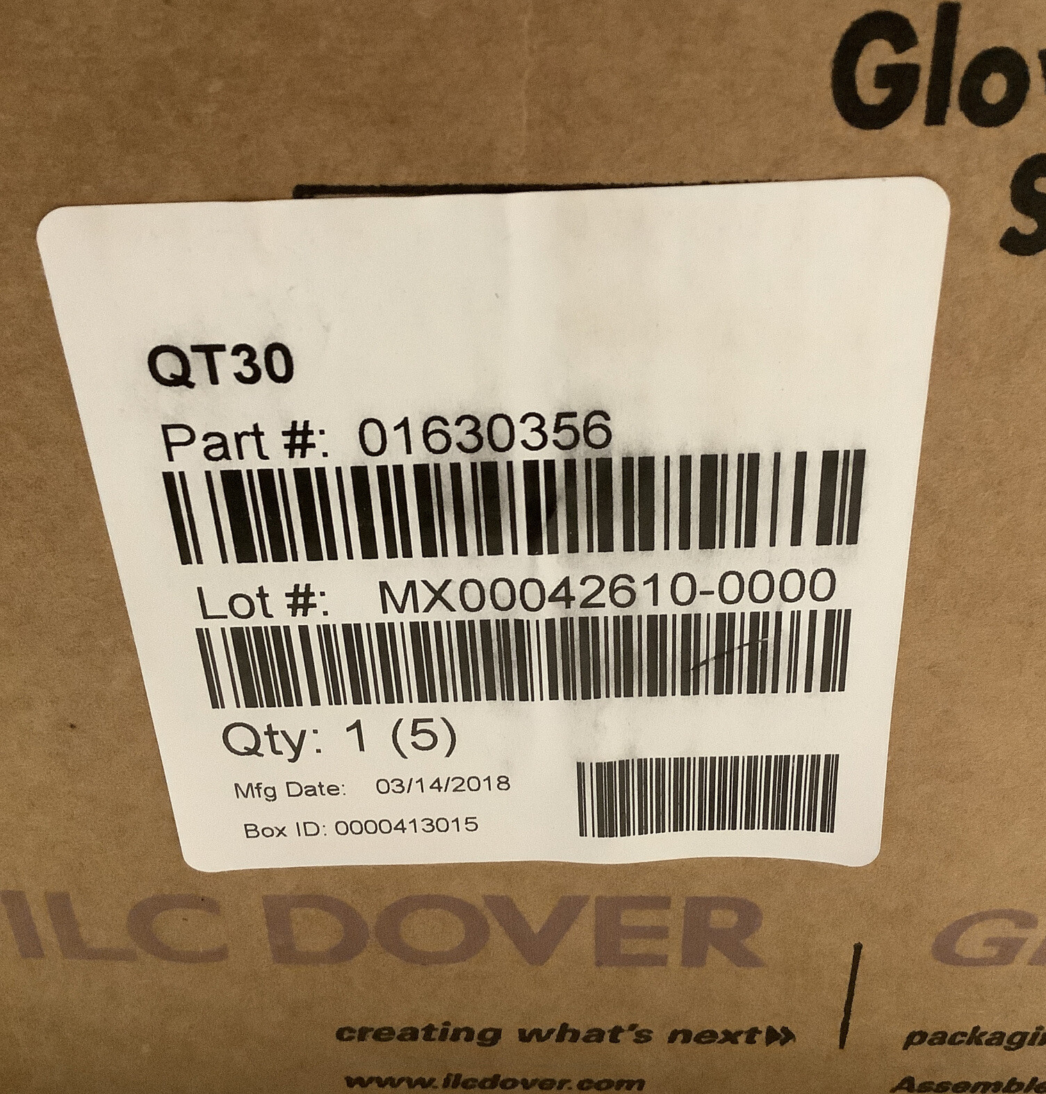 Grayling Avail Professional Glovebag System | QT30 | 01630356