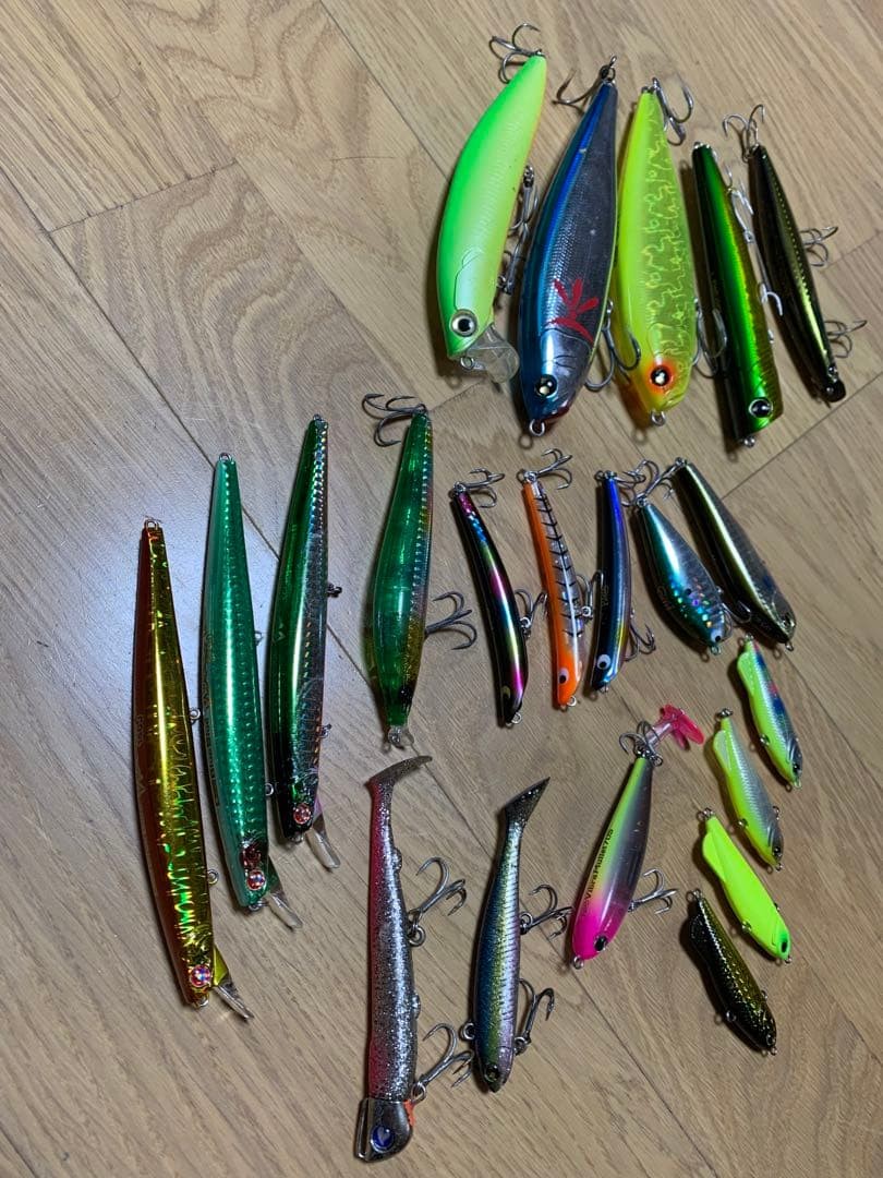 DAIWA Sea Bass Lure Set soft lures soft lure accessories Lightly Used Fishing