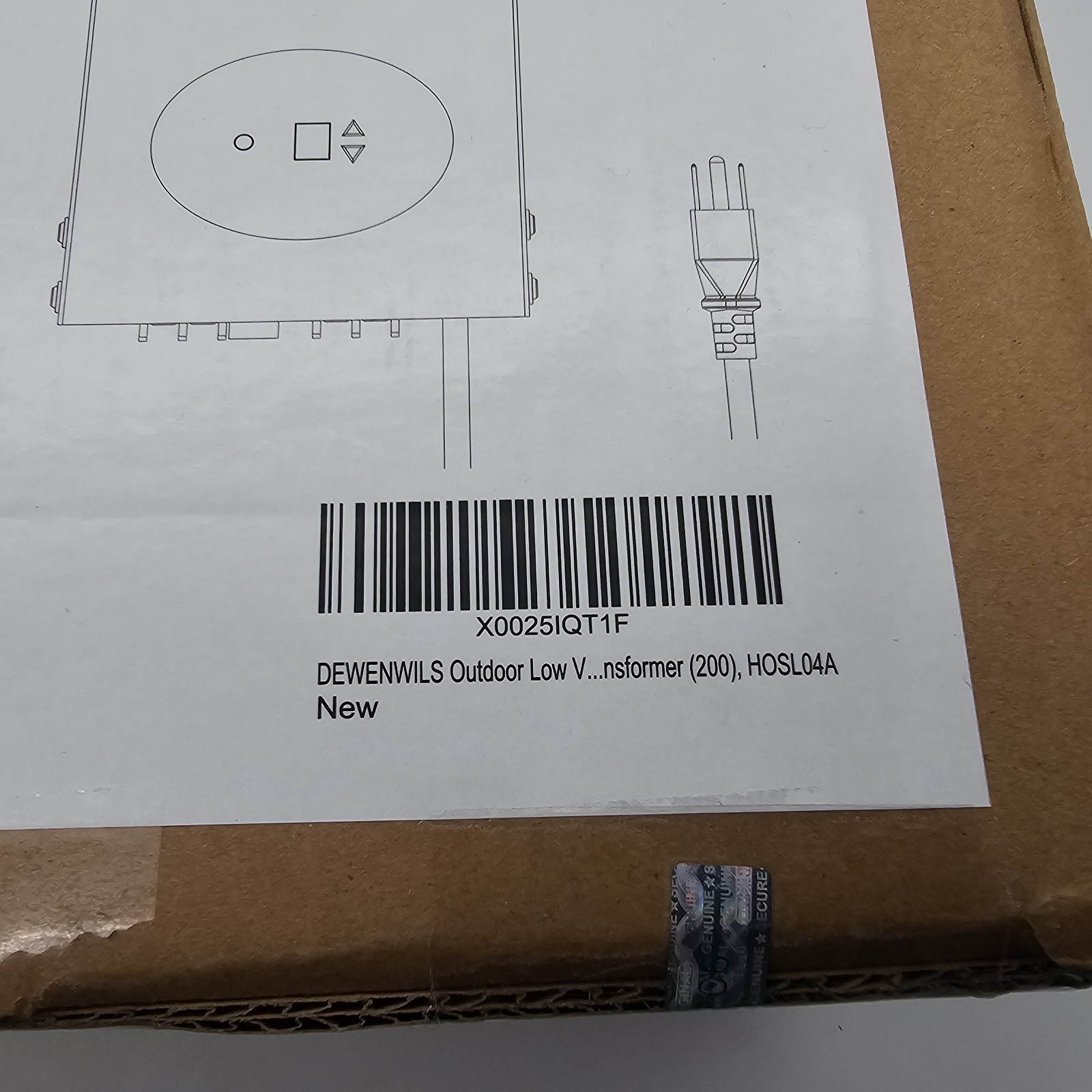 DEWENWILS 200W Low Voltage Landscape Transformer with Timer Dusk/Dawn Sensor