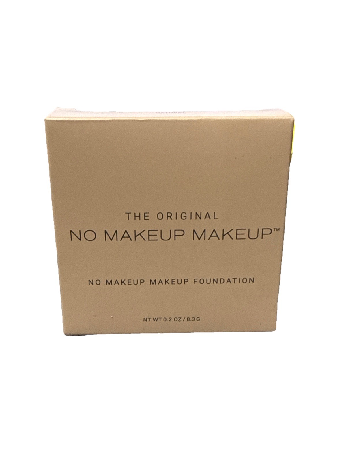 The Original NO MAKEUP MAKEUP Foundation Natural New