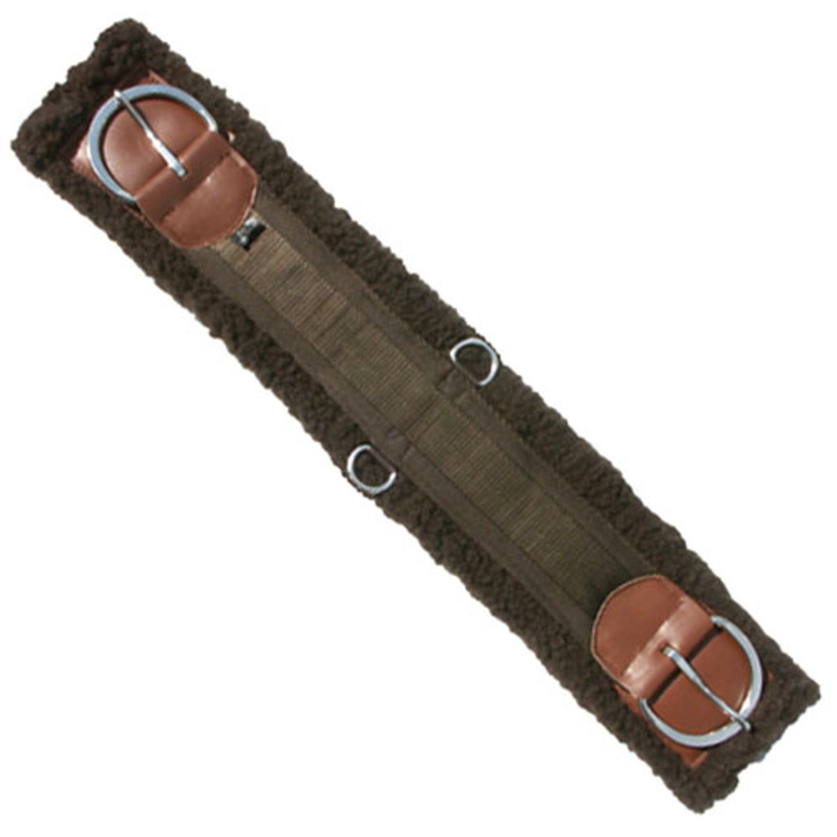 Western Fleece Cinch with Leather Reinforcements