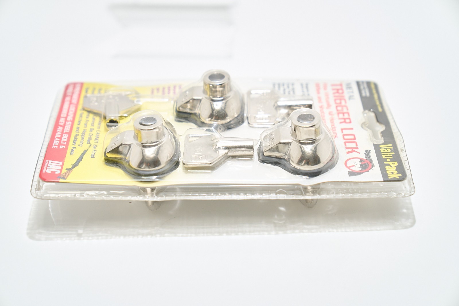 DAC Metal Childguard Trigger Locks 3 Locks 3 Keys Model #MTL-100