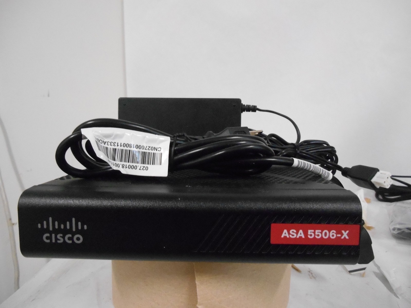 Cisco ASA 5506-X V04 Network Security Firewall Appliance with Power Adapter
