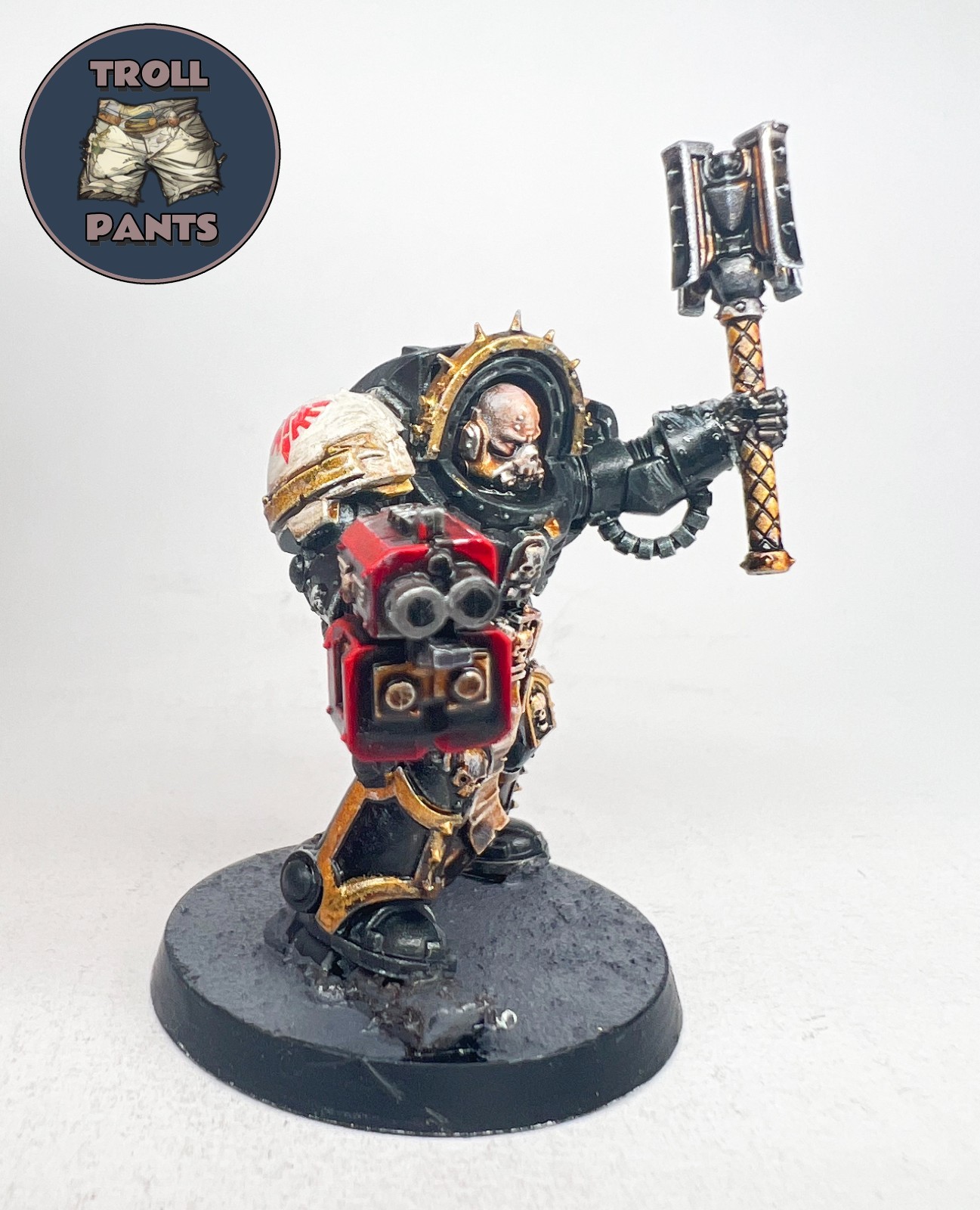 Chaplain in Terminator Armour - Dark Angel Deathwing - Warhammer 40k