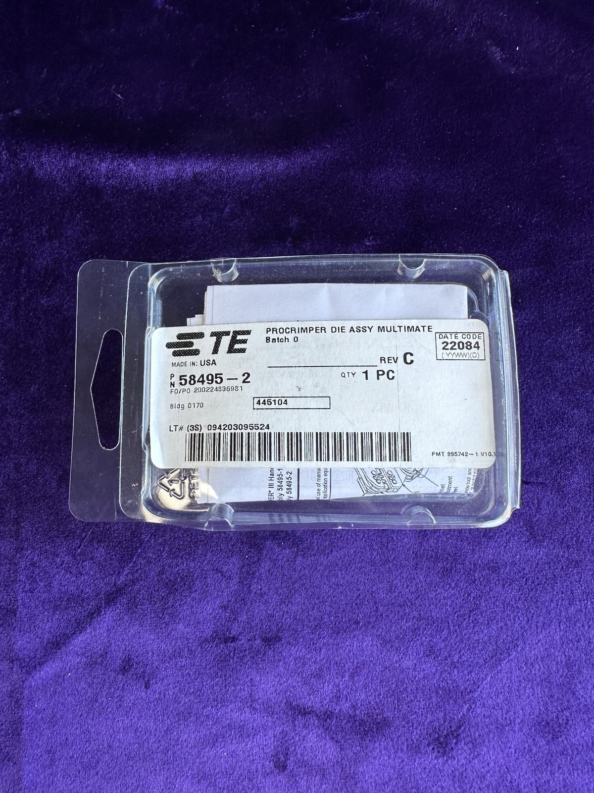 TE Connectivity / AMP Brand 58495-2