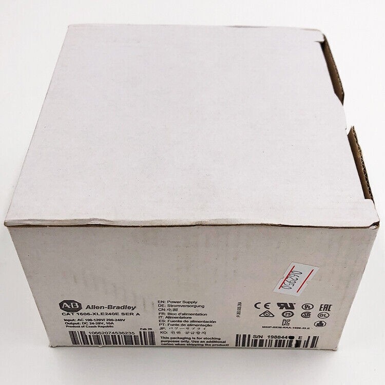 1606-XLE240E Power Supply 240W 1PH 24-28VDC Screw terminals New AB US Free Tax