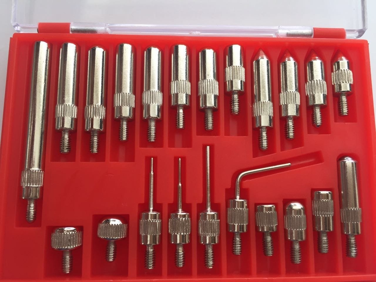 22 Piece Dial & Electronic Indicator Point Setinch Thread 448