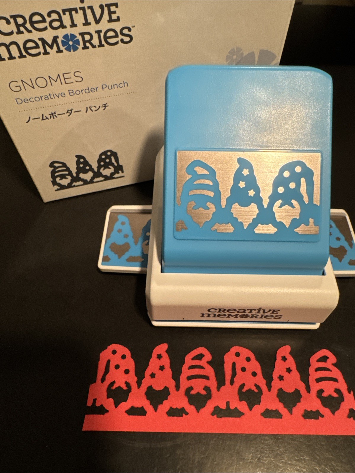 Creative Memories Gnomes Decorative Border Punch-NIB NLA