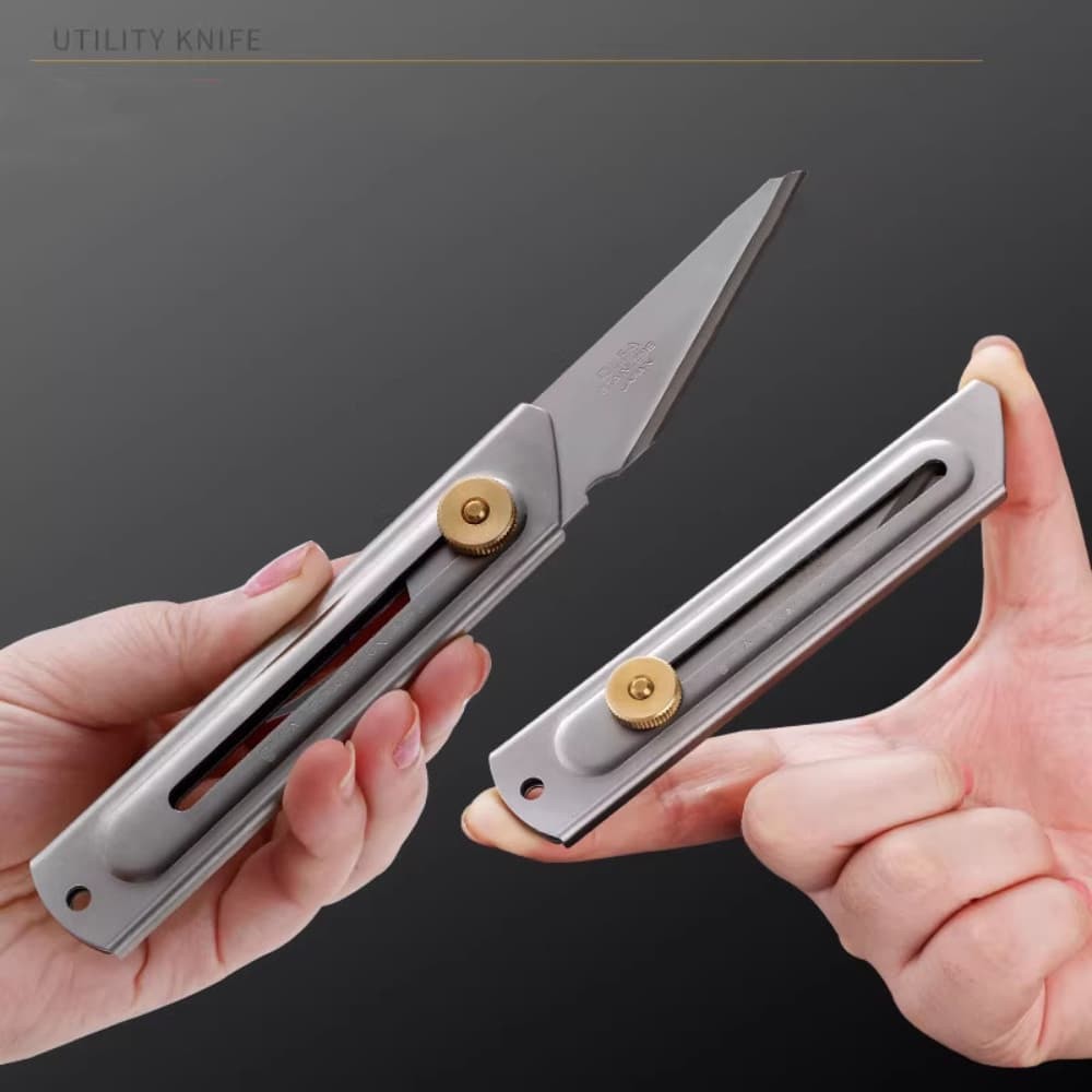 Japan Olfa CK-2  Cutter carving Stainless steel knife DIY tool Cut leather craft