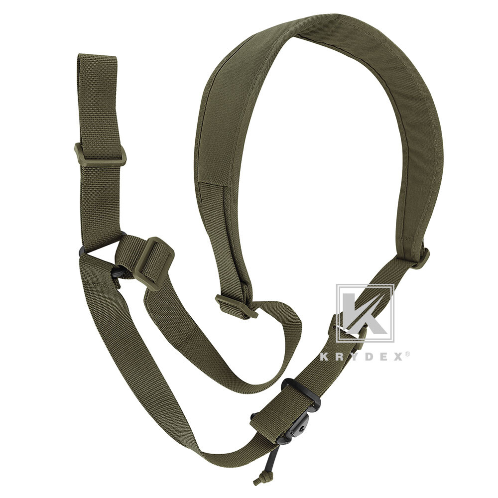 KRYDEX Tactical Sling Strap Modular Slingster Pull Tab Single Point Adjustable