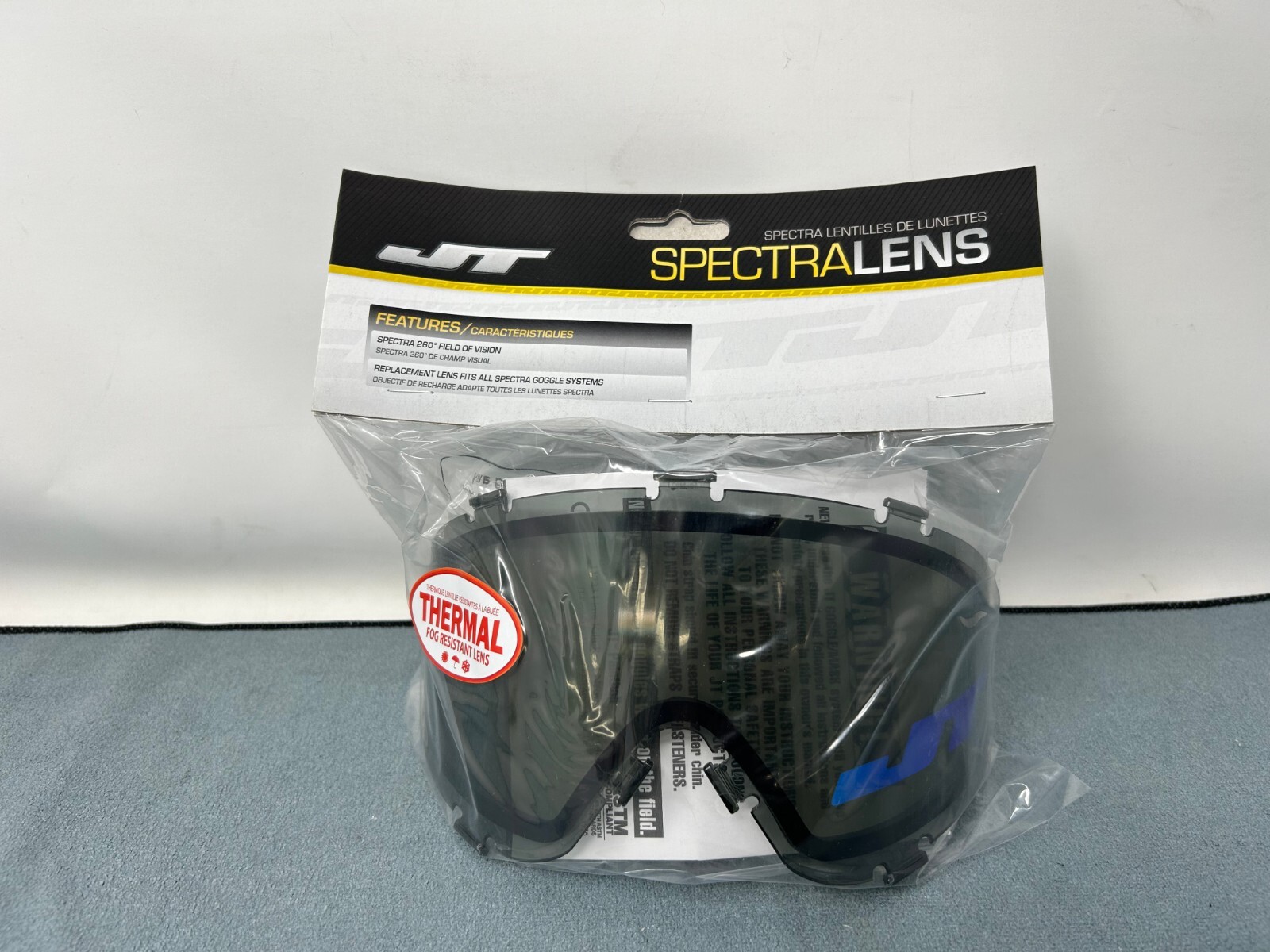 JT Spectra 260 Thermal Lens for Proflex - Smoke w/ Blue Mirror Logo