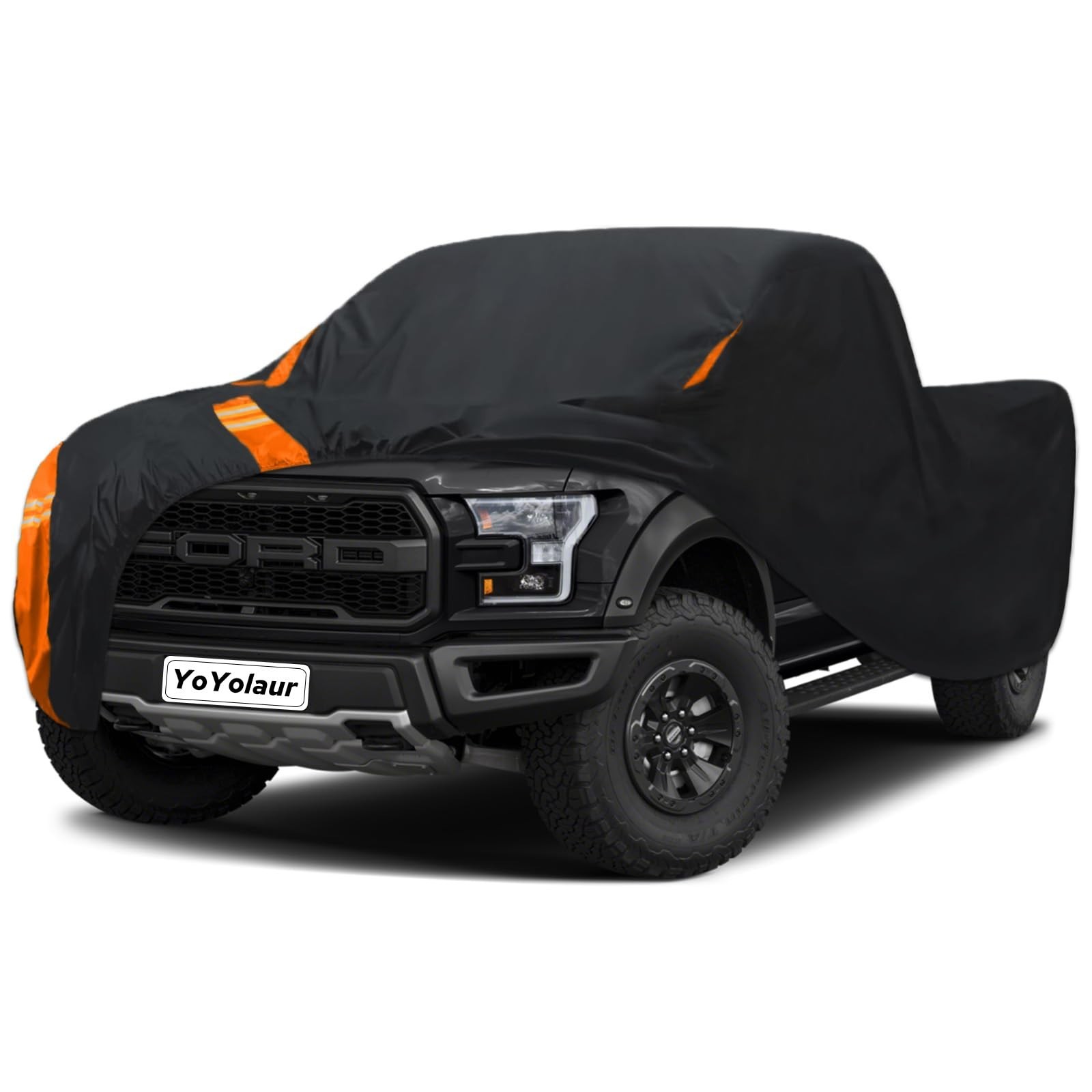 10-Layer Truck Cover Waterproof All Weather, Soft Cotton Lining, Compatible w...