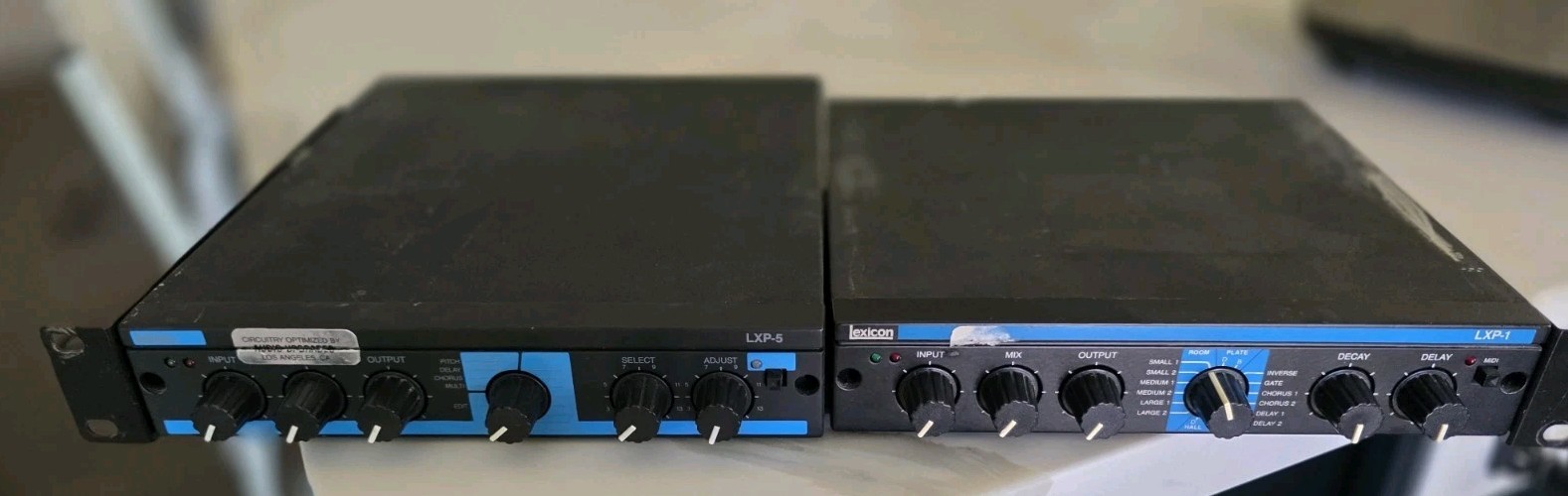 Lexicon LXP 1 & LXP 5 Reverb Units No Powercord