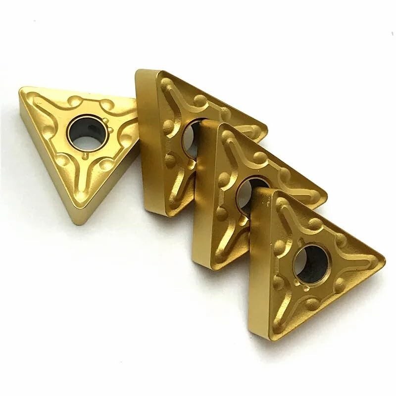 10pcs TNMG 332 MA  160408 TIN coating Carbide Inserts for CNC Lathe tool handle