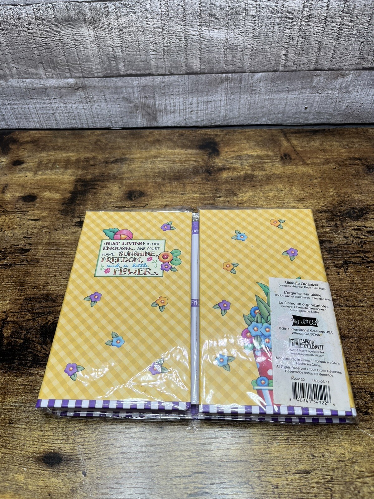 Mary Engelbreit Fold Out Ultimate Organizer. Calendar, Notes And Addresses. 2011