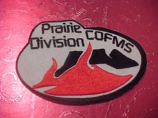 MONTANA PRAIRIE DIVISION COFMS WILD FIRE FIRE PATCH SHOULDER SIZE UNUSED