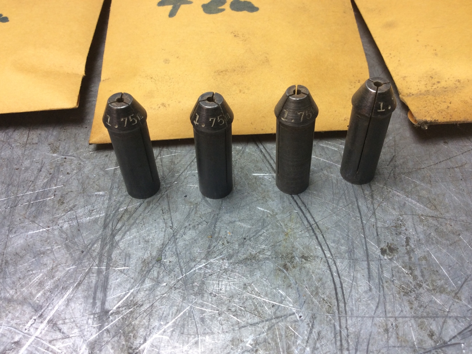 Black Diamond Drill Bit Sharpener Grinder 3/8” OD Collets Metric $7ea