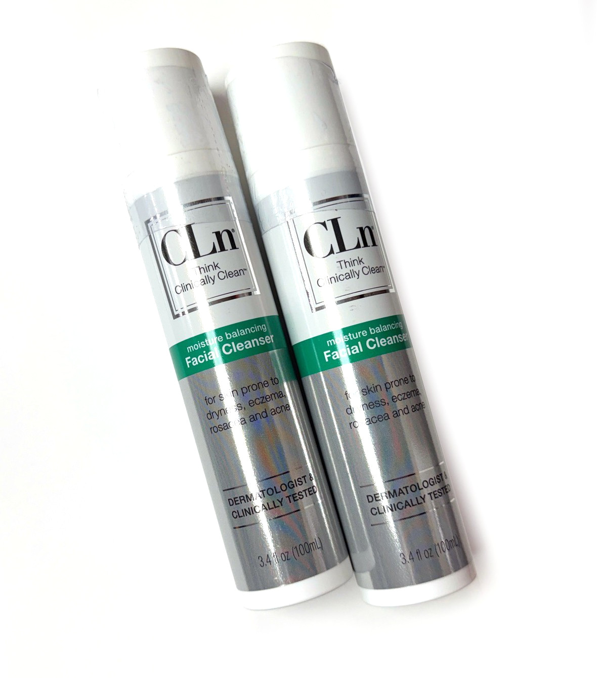 2x CLn Facial Cleanser for Sensitive Skin 3.4 oz Brand NEW & Sealed