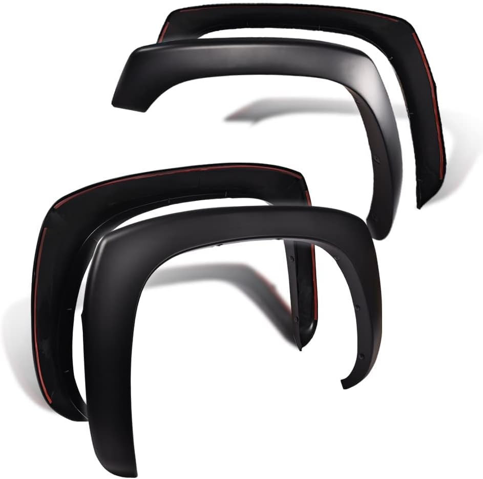 4PCS Factory Style Fender Flares Fit Chevy Silverado GMC Sierra Suburban 99-06