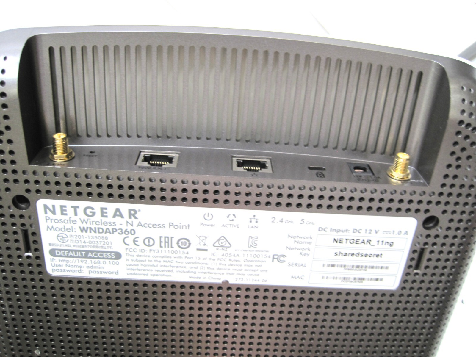 Set of 3 - Netgear Prosafe Wireless N Access Point WNDAP360