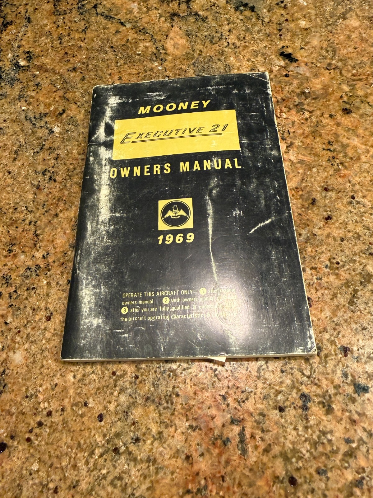 1969 Mooney Executive 21,  M20F Owner's Manual