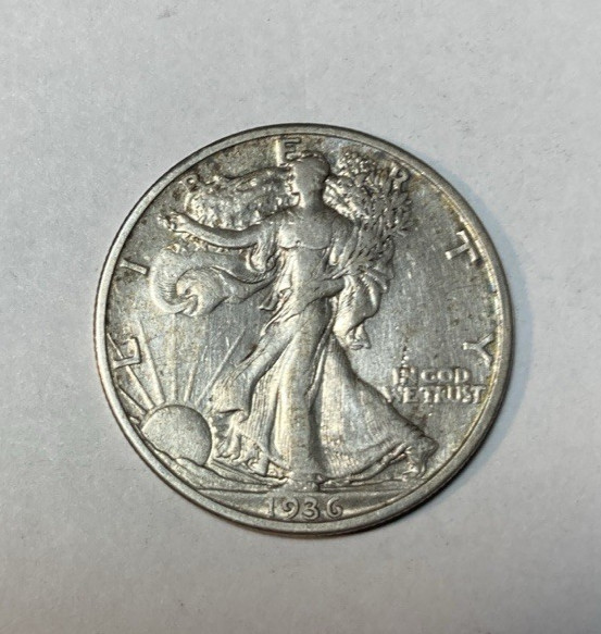 1936-S Walking Liberty Half Dollar Nice XF