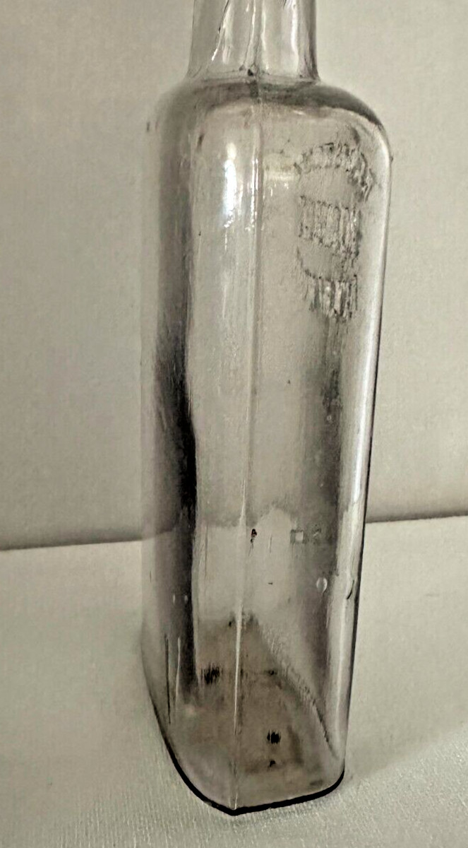 Antique half pint bottle - Honest Registered Half-Pint
