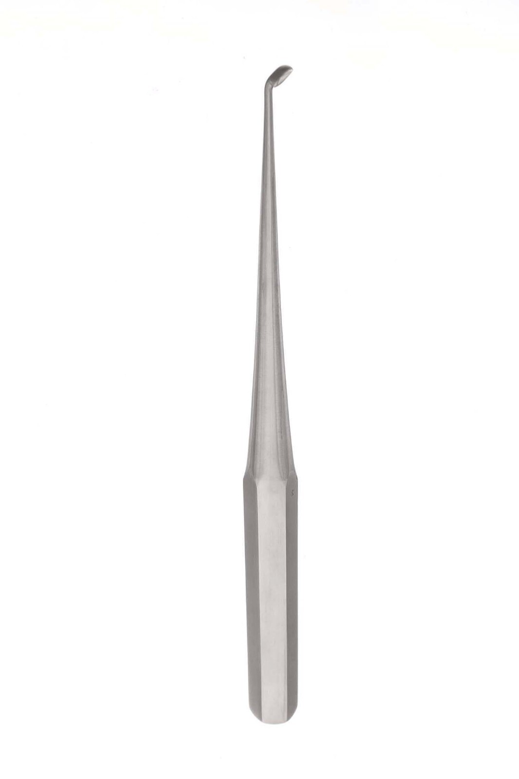 Bruns Bone Curette, 6.75", Straight, Oval Cup, 6.1 X 9.4mm, Size: 5
