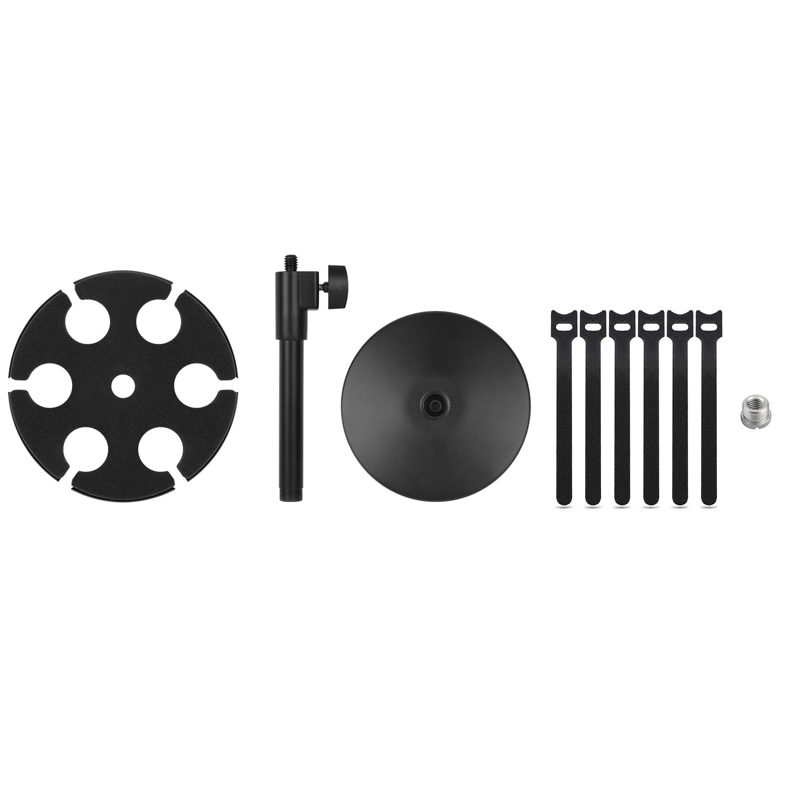 Multi Microphone Holder, Wired and Wireless Mic Holder for Stand, Hold Up to ...