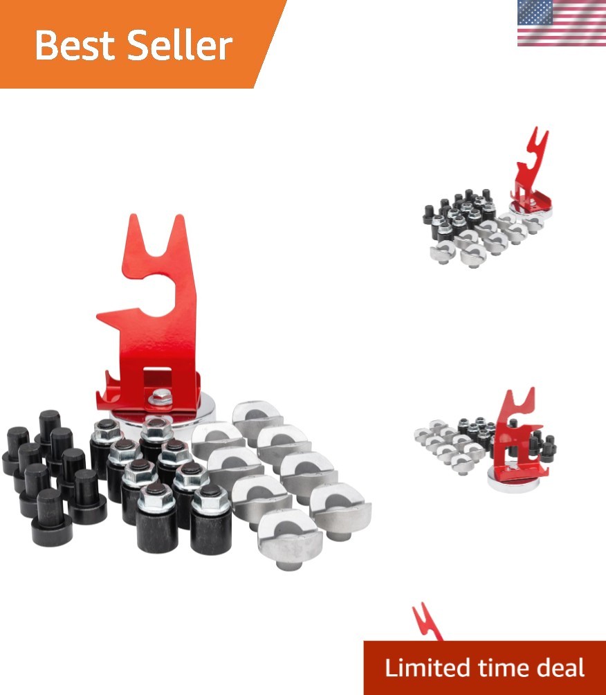 Versatile 25-Piece Welding Table Accessory Kit for Tubing and Plate Support