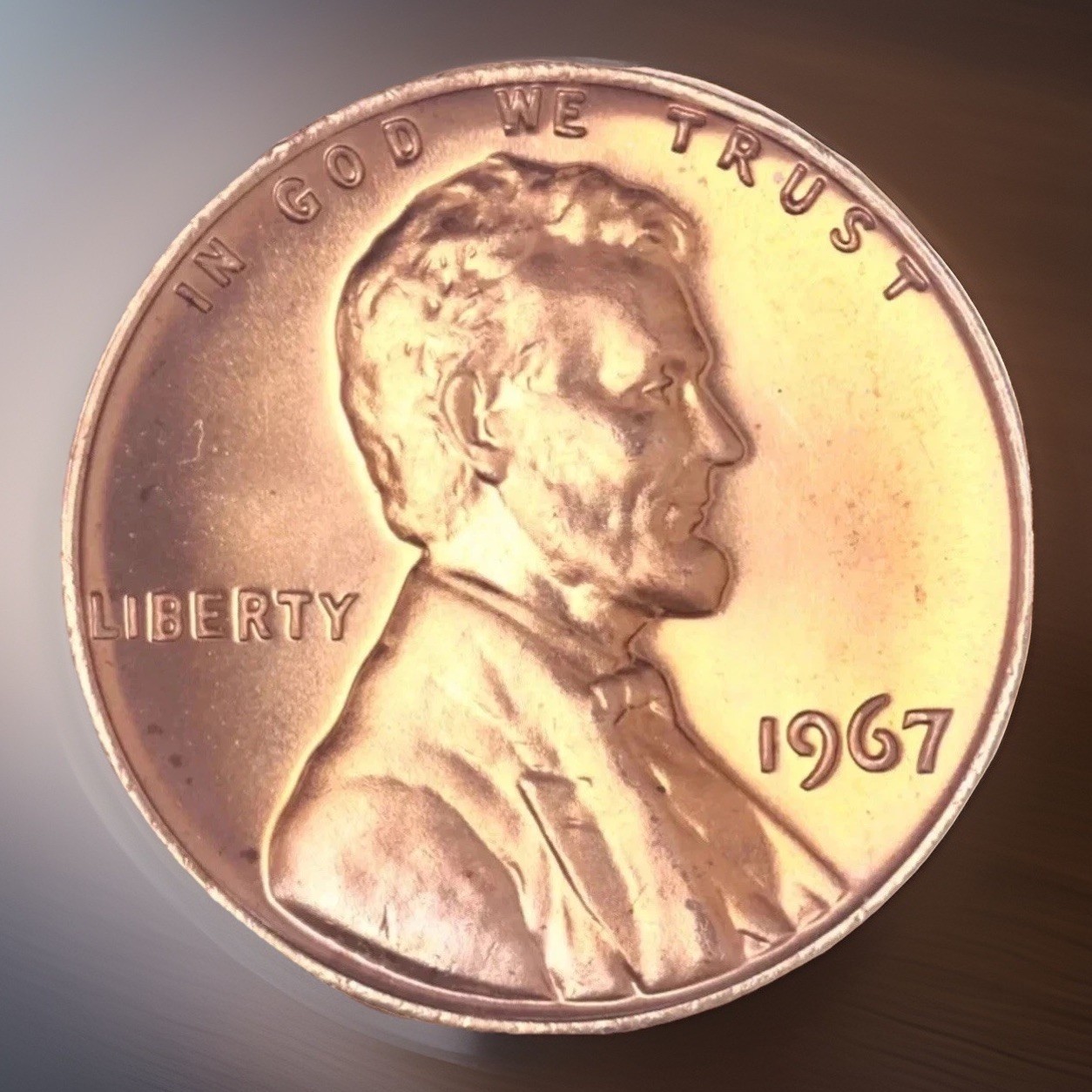 1967-P Lincoln Memorial Cent Red Gem BU “Best Value On eBay" FAST SHIPPING