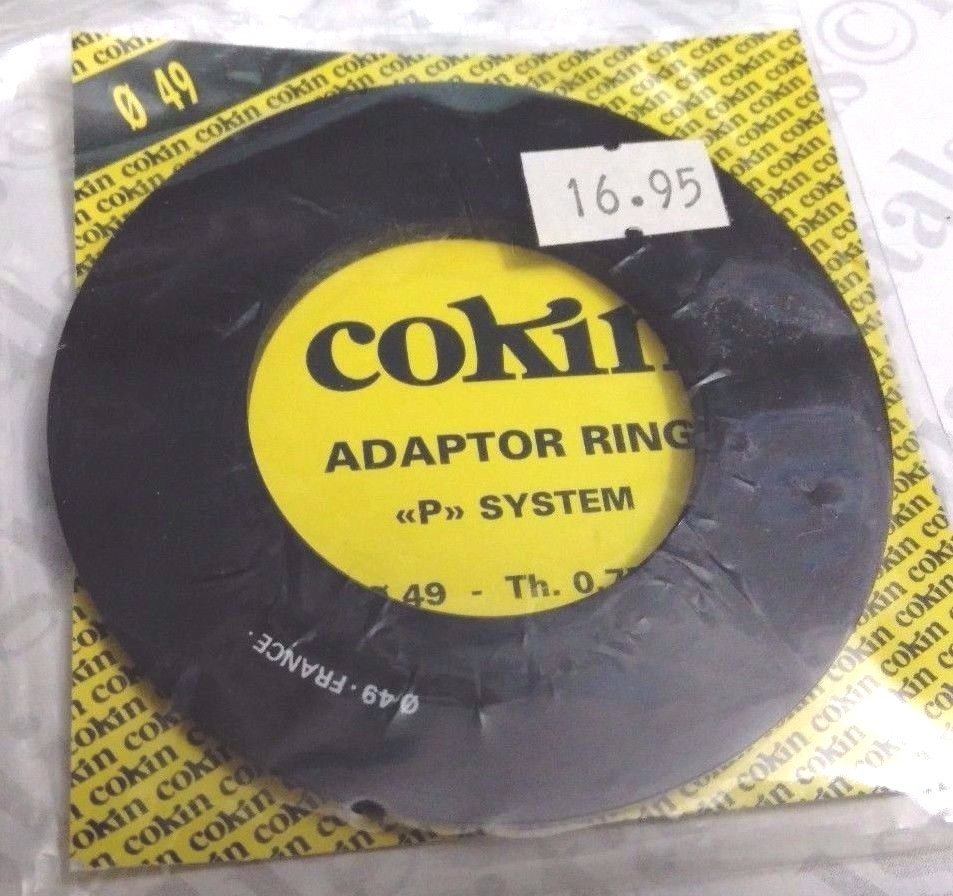Genuine Cokin P Series 49mm Adapter Ring P449 Made in France Original 49 mm