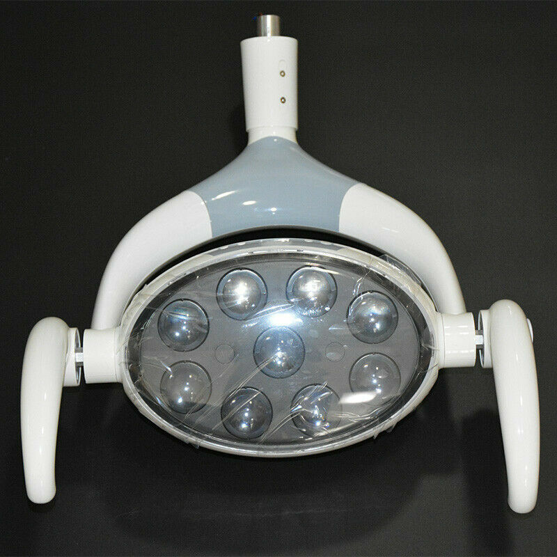 Dental LED Exam Lamp with Sensor 9 LEDs Oral Light for Dental Unit Chair 22MM US