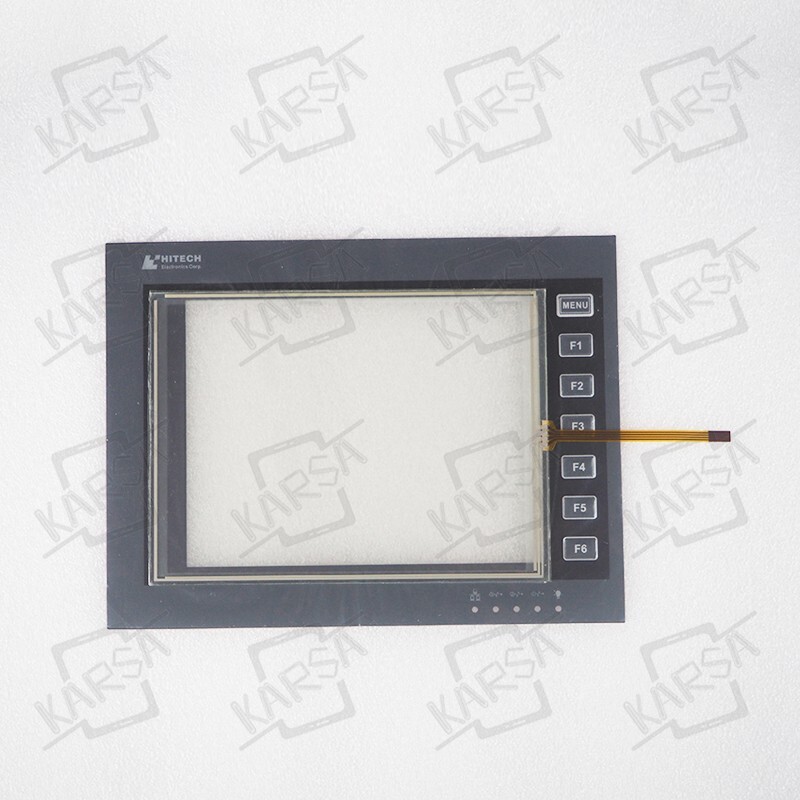 Touch Screen Panel Glass for HITECH PWS6800C-N PWS6800C-P PWS6800C-S + Overlay