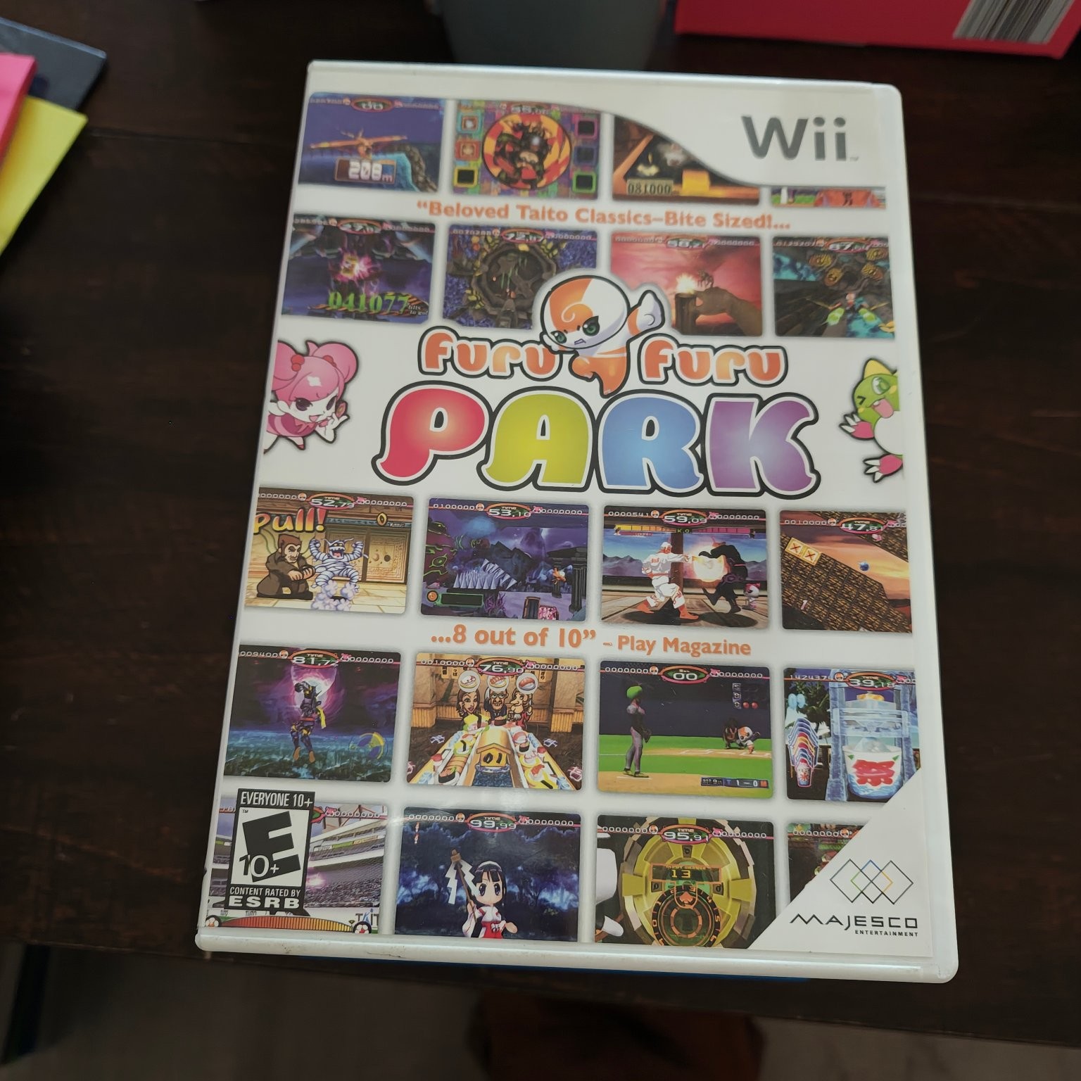 Furu Furu Park Standard Case Wii Multi-Game Compilation