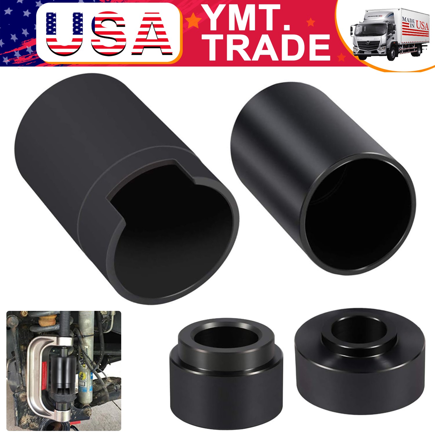 Ball Joint Service Adapter Removal Installer Tool Kit For Jeep Dodge (4pcs)