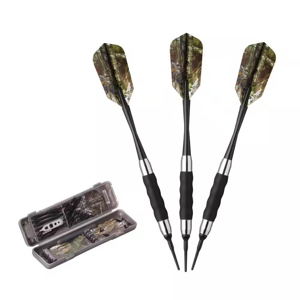 Realtree Xtra 16 G Green Camouflage Soft Tip Dart Set