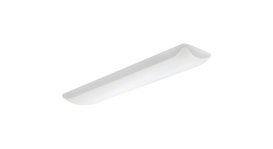 35-Watt Matte Integrated LED Flushmount 4 ft. Linear Lite Puff