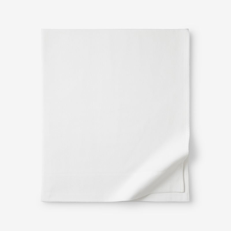 Classic Ultra-Cozy Cotton Velvet Flannel Flat Bed Sheet-TheCompanyStore|59704