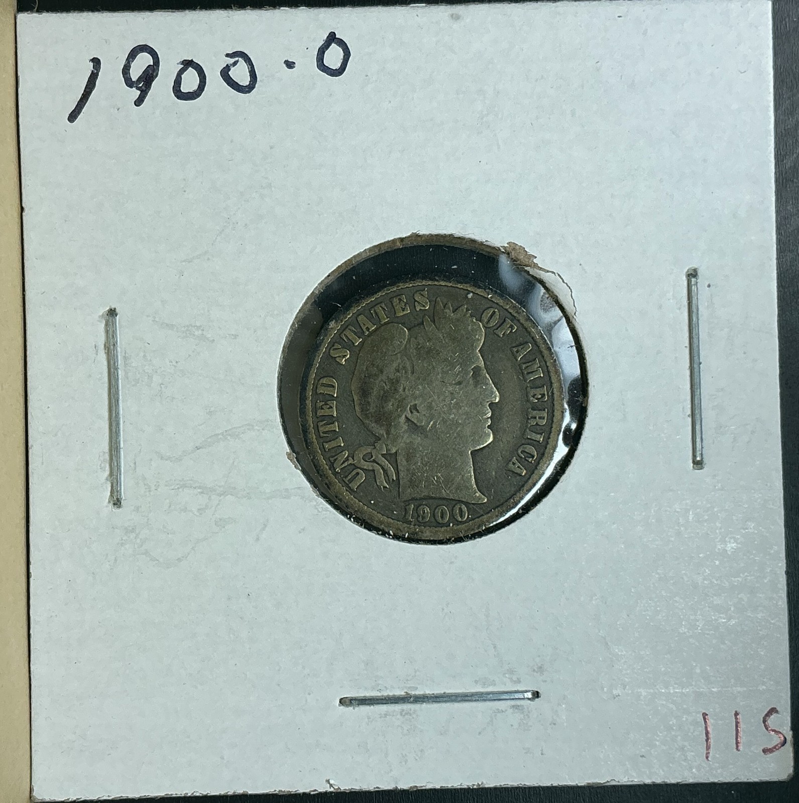 1900-O Barber Liberty Dime New Orleans rare date silver collection great coin