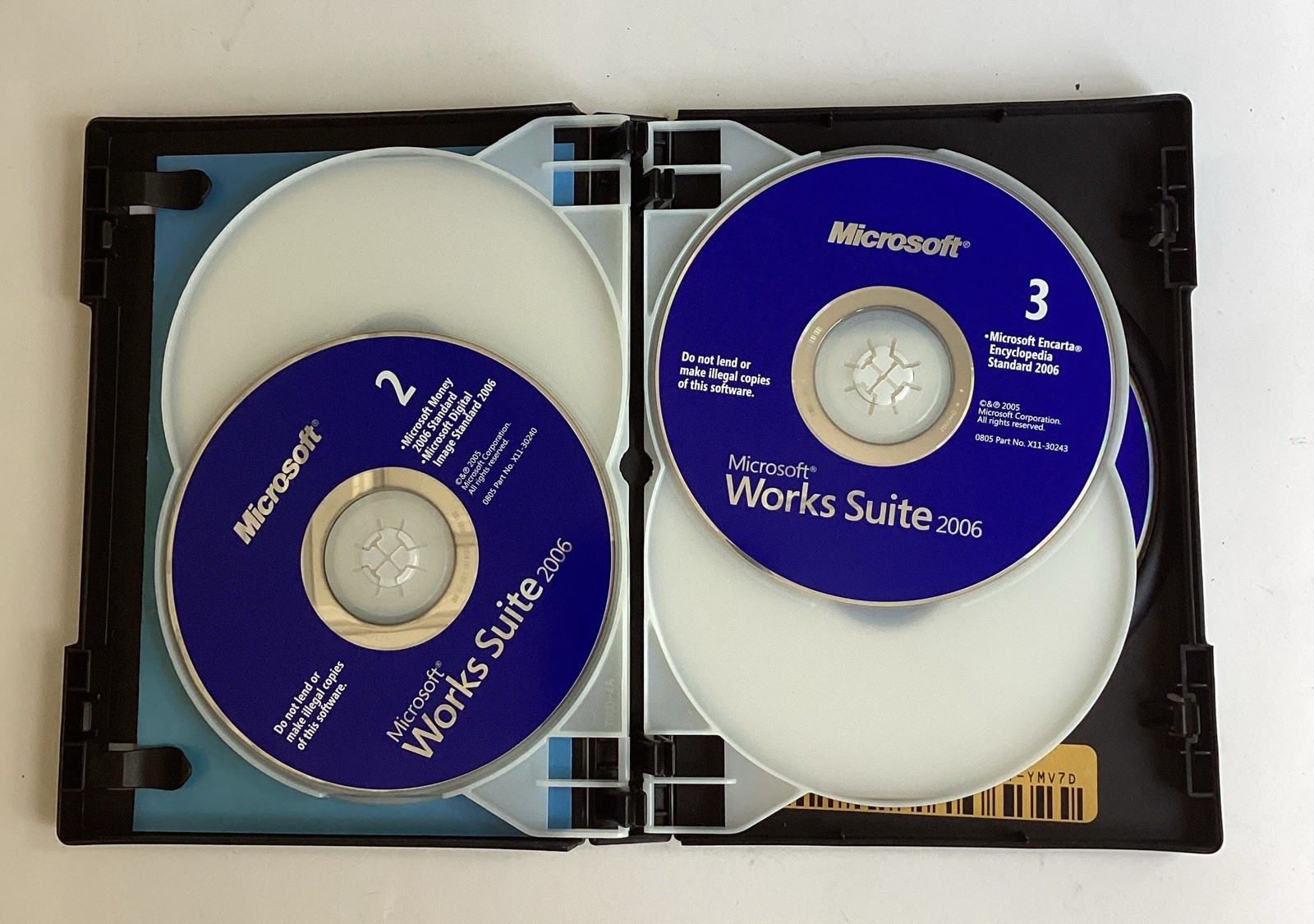 Microsoft Works Suite 2006 - Product Key - Digital Image 2006 Manual