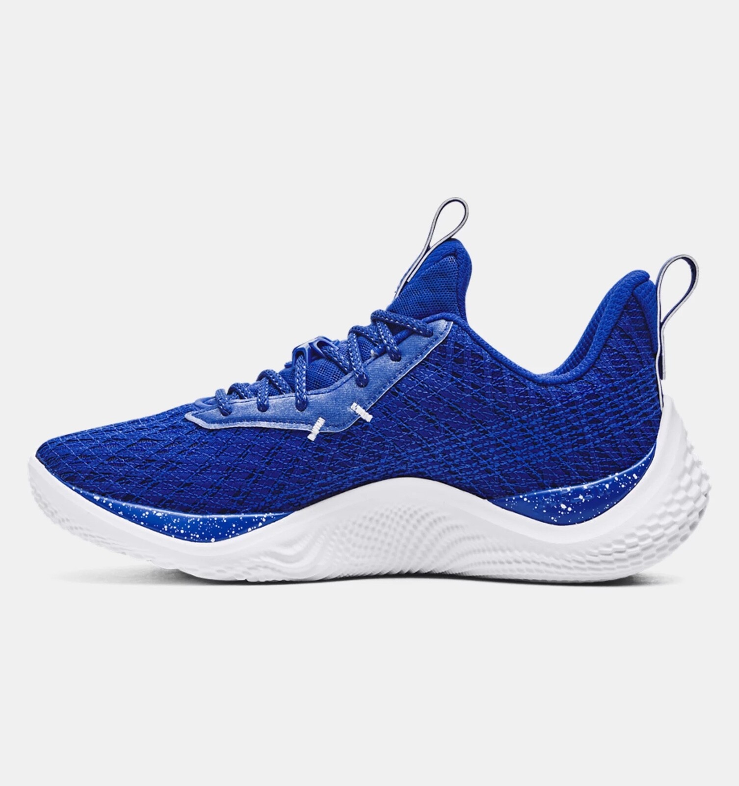 Under Armour Team Curry 10 Men Basketball Shoes Size 12.5 Blue White 3026624 401
