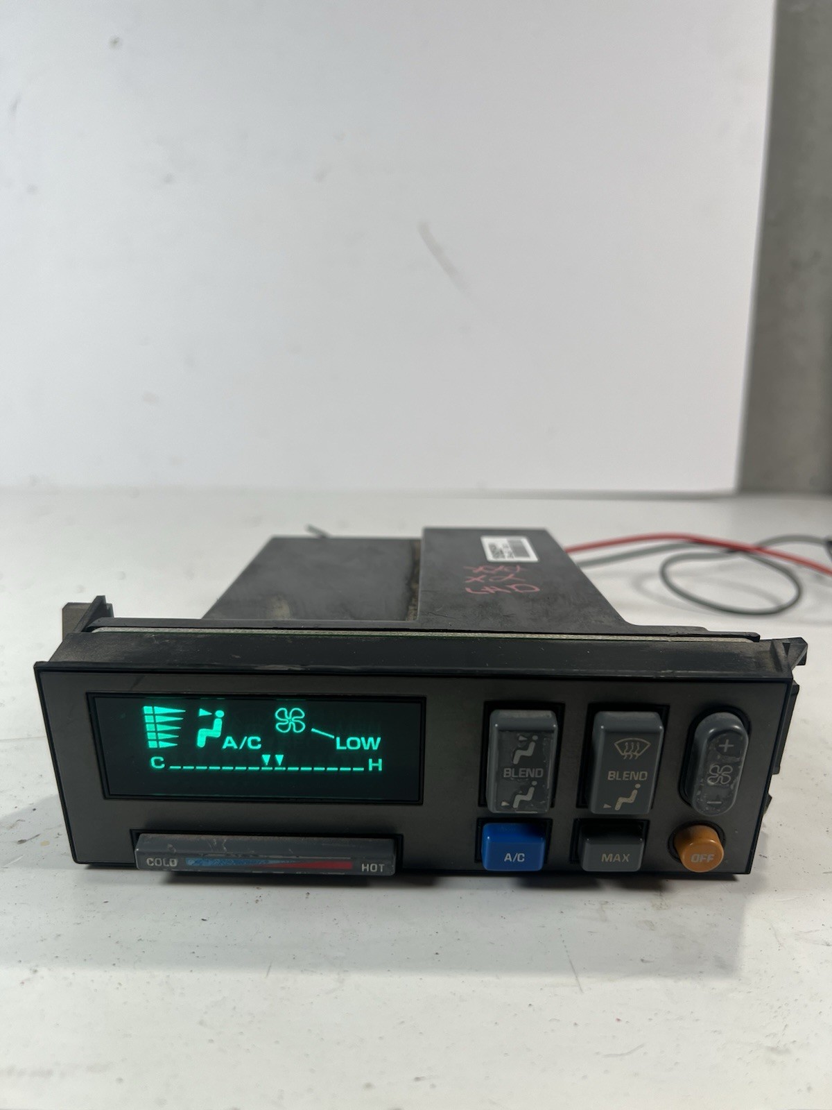 1988-1994 Chevy Silverado GMC C/K 1500 2500 Climate Control Panel P/N: 16204785