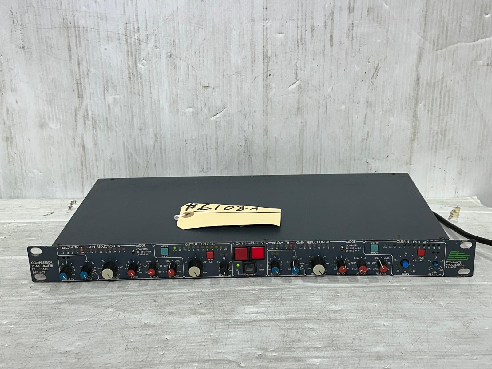 BSS DPR 402 2 Channel Compressor/ Limiter #6108-A (One)THS